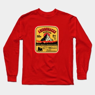 Adirondack Mountains (ADK) Aged Look Long Sleeve T-Shirt